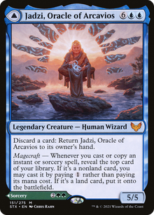 {R} Jadzi, Oracle of Arcavios // Journey to the Oracle [Strixhaven: School of Mages][STX 151]
