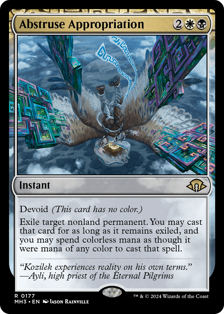 {R} Abstruse Appropriation [Modern Horizons 3][MH3 177]