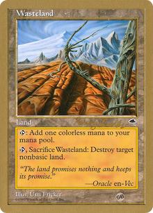 {C} Wasteland (Randy Buehler) (SB) [World Championship Decks 1998][GB WC98 RB330SB]