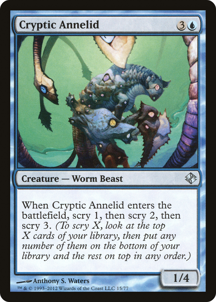 {C} Cryptic Annelid [Duel Decks: Venser vs. Koth][DDI 015]