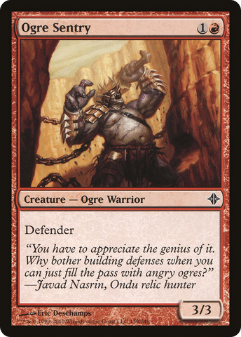 {C} Ogre Sentry [Rise of the Eldrazi][ROE 159]
