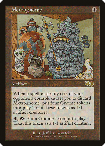 {R} Metrognome [Urza's Saga][USG 301]