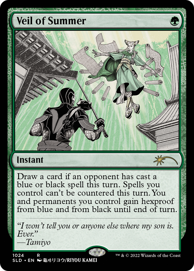 {R} Veil of Summer [Secret Lair Drop Series][SLD 1024] - Misty Mountain Games