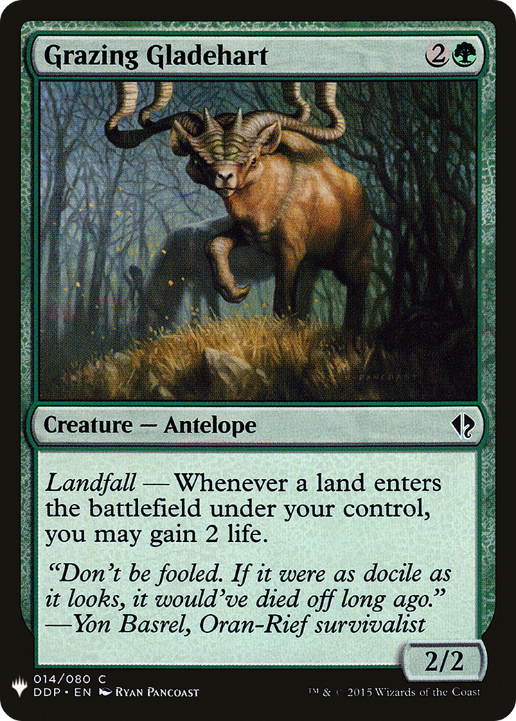 {C} Grazing Gladehart [Mystery Booster][LS DDP 014]