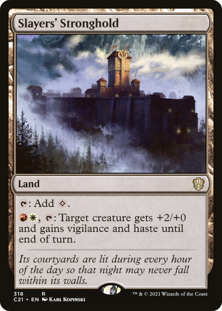 {R} Slayers' Stronghold [Commander 2021][C21 318]