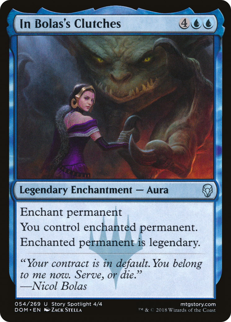 {C} In Bolas's Clutches [Dominaria][DOM 054]