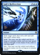 {R} Gale's Redirection [Commander Legends: Battle for Baldur's Gate Prerelease Promos][PR CLB 073]