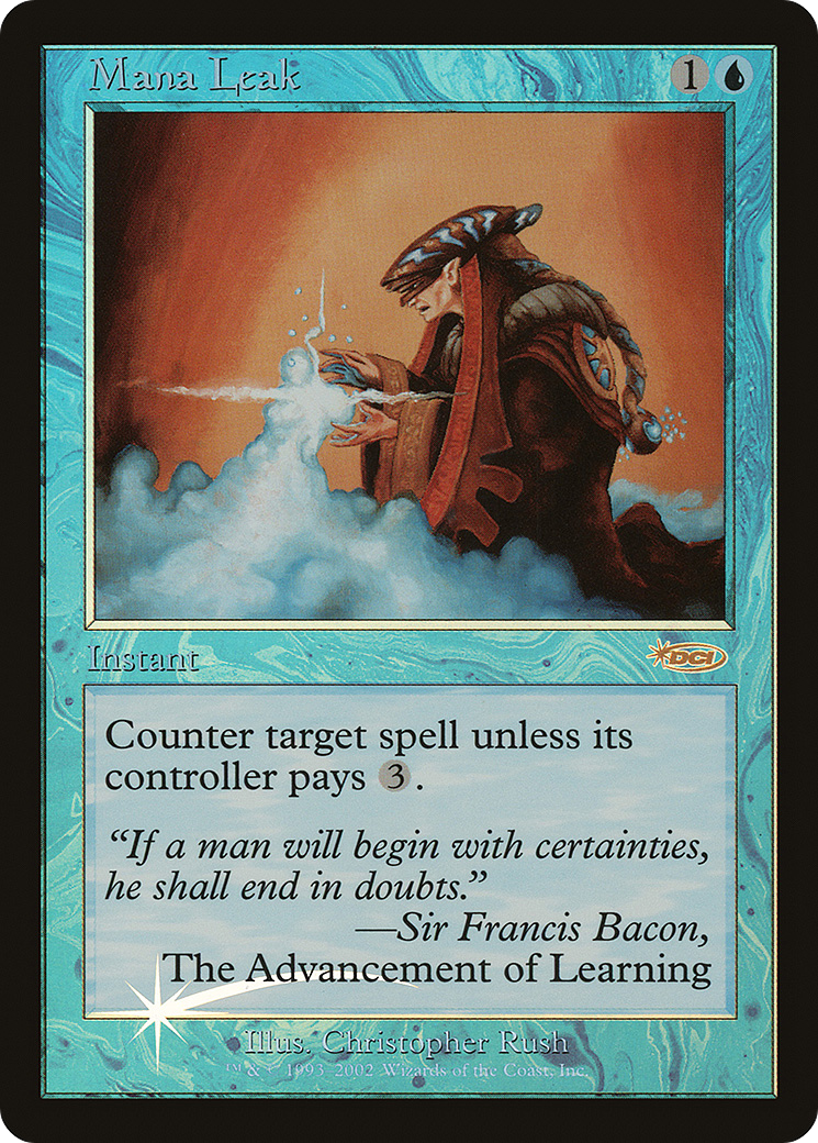 {R} Mana Leak [Arena League 2002][PA AL02 005]