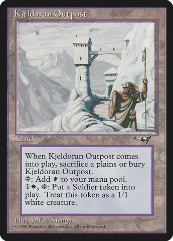 {R} Kjeldoran Outpost [Alliances][ALL 139]