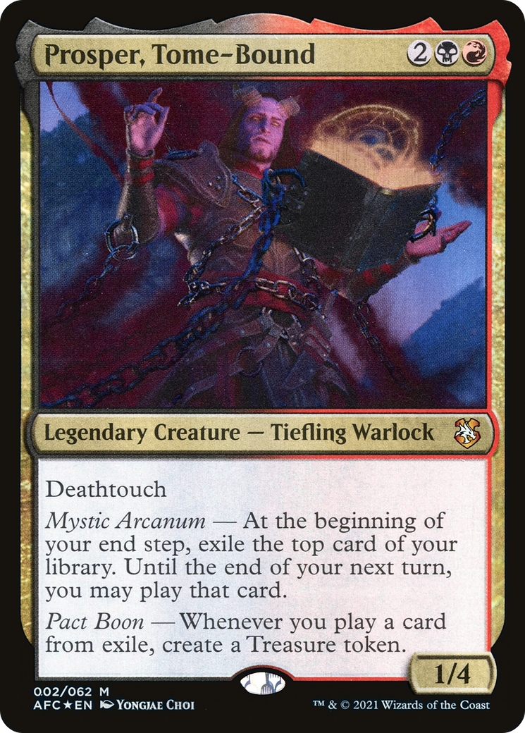 {R} Prosper, Tome-Bound [Dungeons & Dragons: Adventures in the Forgotten Realms Commander][AFC 002]