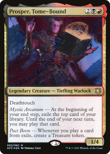 {R} Prosper, Tome-Bound [Dungeons & Dragons: Adventures in the Forgotten Realms Commander][AFC 002]