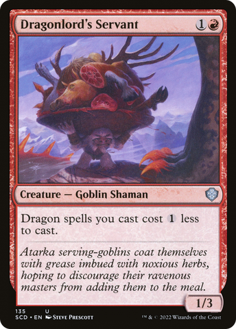 {C} Dragonlord's Servant [Starter Commander Decks][SCD 135]