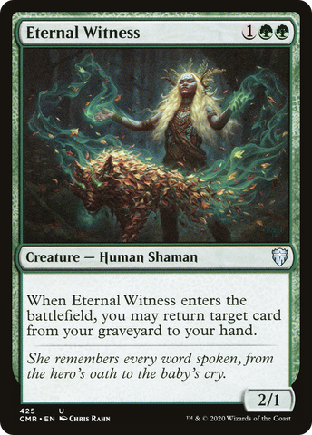 {C} Eternal Witness [Commander Legends][CMR 425]