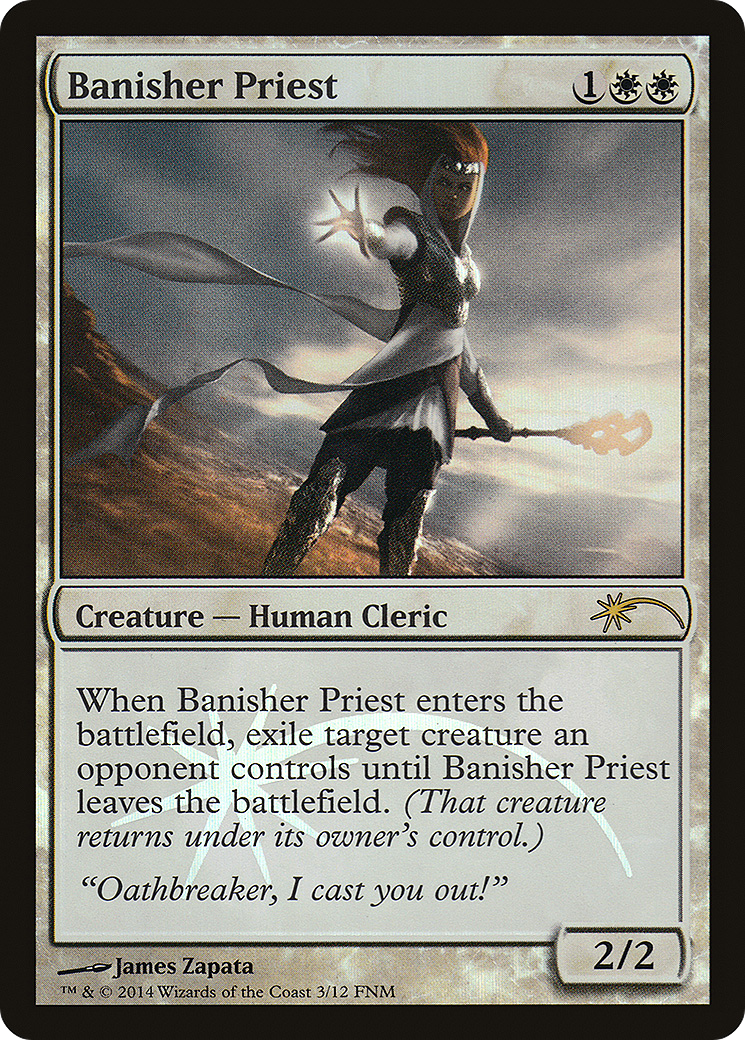 {R} Banisher Priest [Friday Night Magic 2014][PA F14 003]