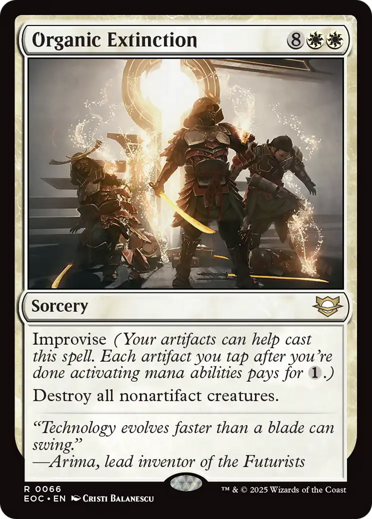{@@ EOC R} Organic Extinction [Edge of Eternities Commander][EOC 066]