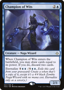 {R} Champion of Wits [Hour of Devastation][HOU 031]