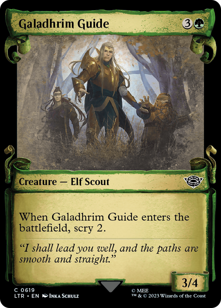 {C} Galadhrim Guide [The Lord of the Rings: Tales of Middle-Earth Showcase Scrolls][LTR 619]