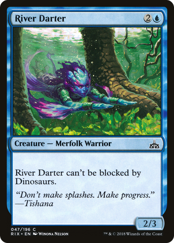 {C} River Darter [Rivals of Ixalan][RIX 047]