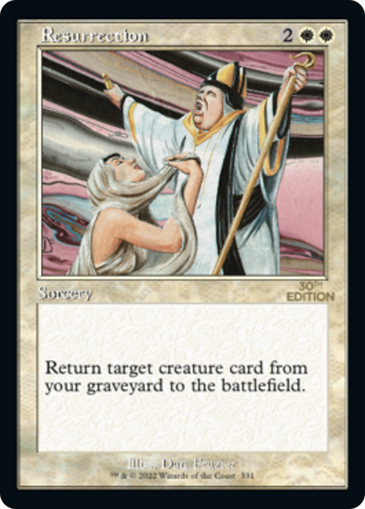 {C} Resurrection (Retro) [30th Anniversary Edition][30A 331]