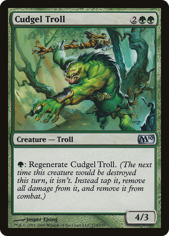{C} Cudgel Troll [Magic 2010][M10 174]