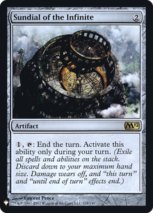 {R} Sundial of the Infinite [Mystery Booster][LS M12 218] - Misty Mountain Games