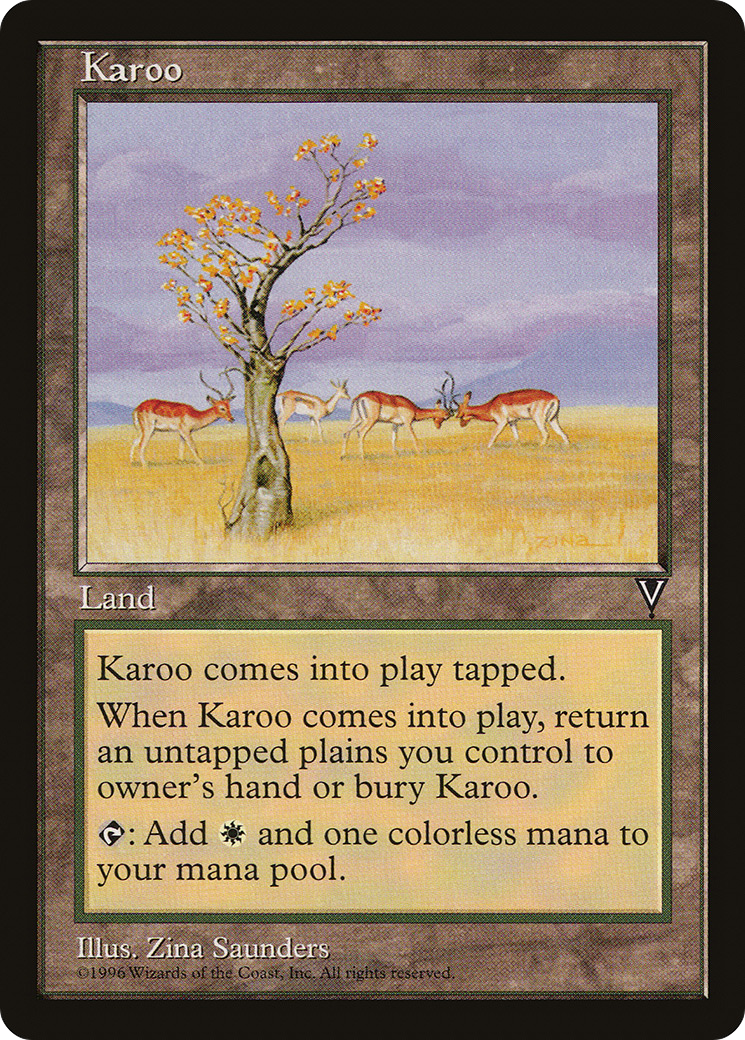 {C} Karoo [Visions][VIS 165]