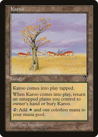 {C} Karoo [Visions][VIS 165]