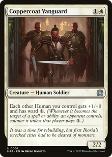 {C} Coppercoat Vanguard [March of the Machine: The Aftermath][MAT 001]