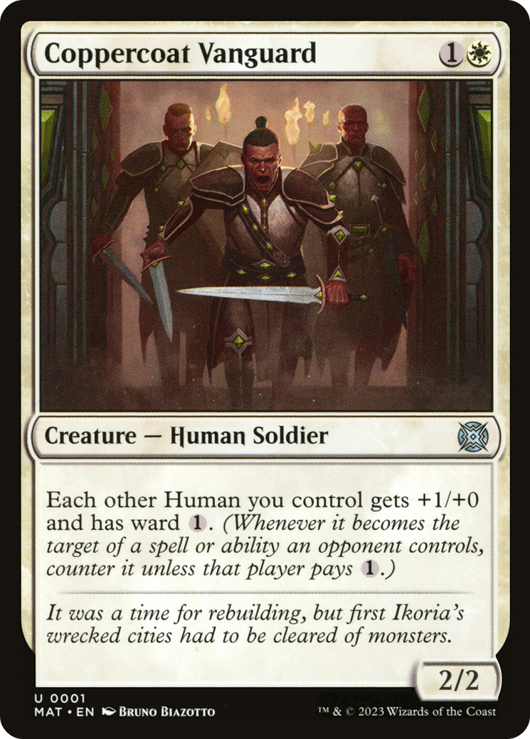 {C} Coppercoat Vanguard [March of the Machine: The Aftermath][MAT 001]
