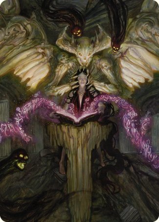 {A} Demonic Tutor Art Card [Commander Masters Art Series][ACMM 064]