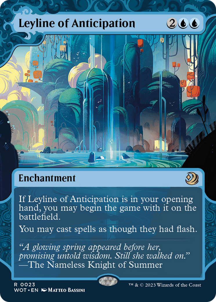 {R} Leyline of Anticipation [Wilds of Eldraine: Enchanting Tales][WOT 023]