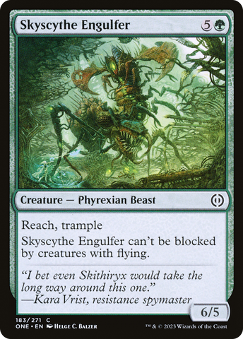 {C} Skyscythe Engulfer [Phyrexia: All Will Be One][ONE 183]
