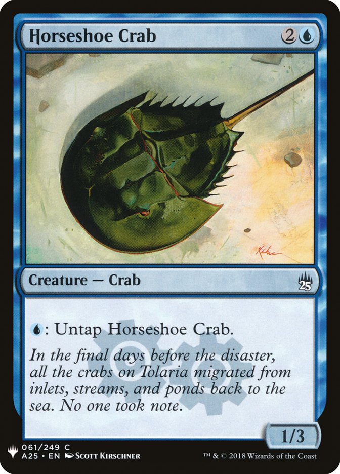 {C} Horseshoe Crab [Mystery Booster][MB1 A25 061]