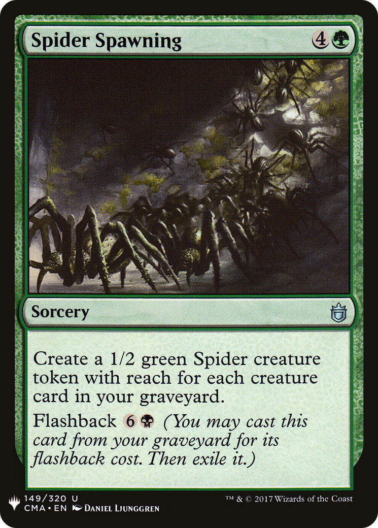{C} Spider Spawning [Mystery Booster][LS CMA 149]