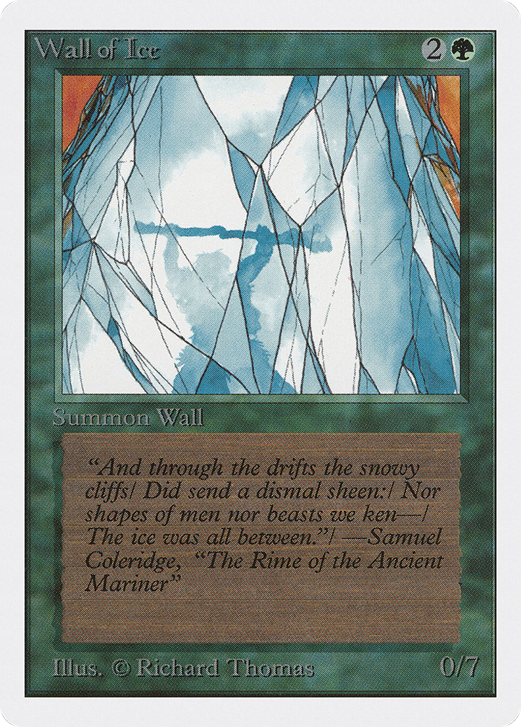 {C} Wall of Ice [Unlimited Edition][2ED 225]