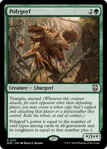 {R} Polygoyf [Modern Horizons 3 Commander][M3C 117]