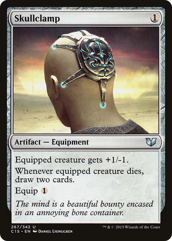 {C} Skullclamp [Commander 2015][C15 267]