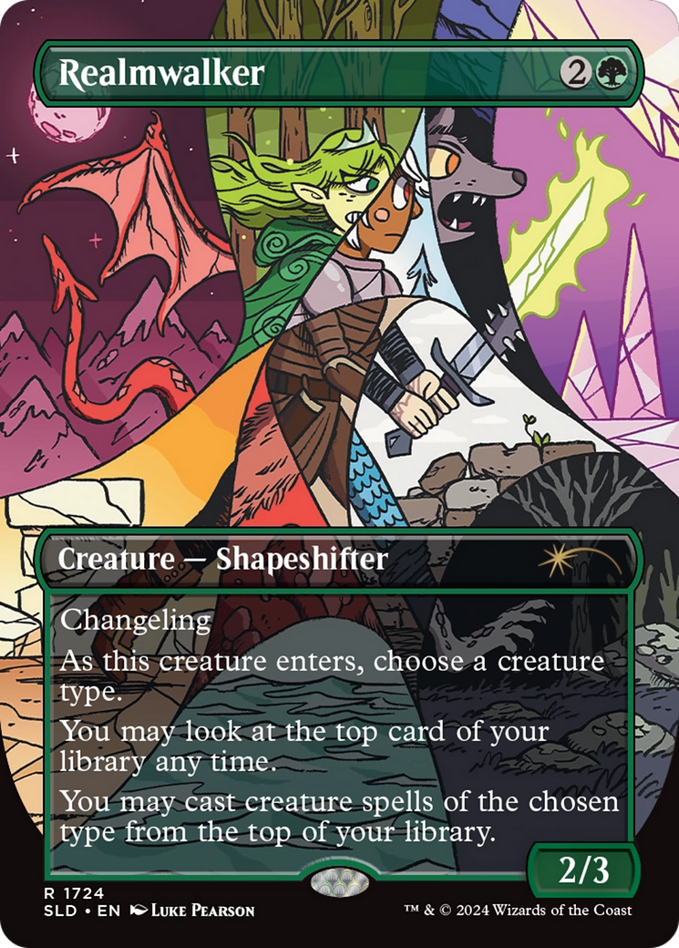 Realmwalker [SLD-1724]  (Borderless) Foil