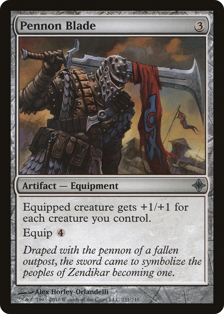 {C} Pennon Blade [Rise of the Eldrazi][ROE 221]