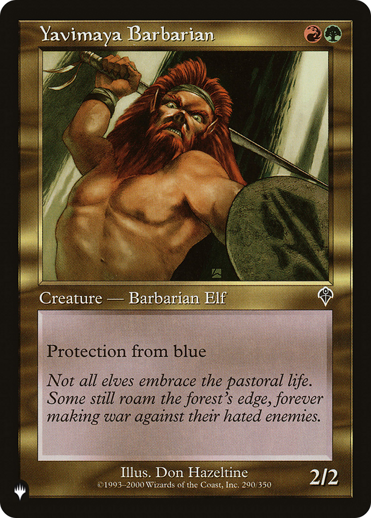 Yavimaya Barbarian [LIST INV-290]