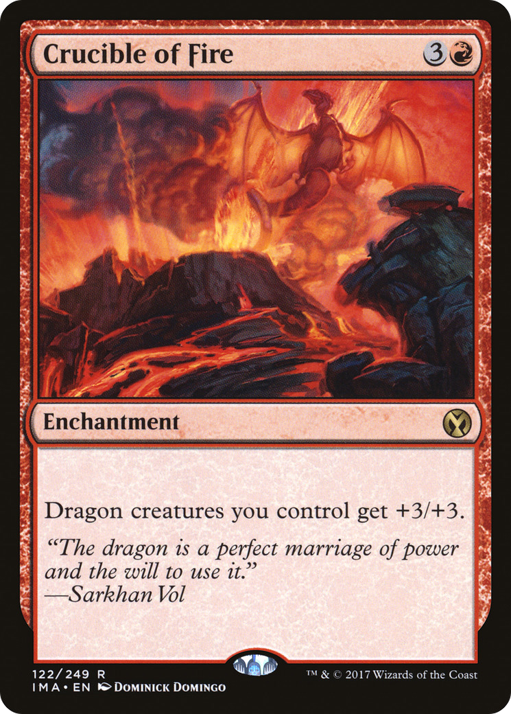 {R} Crucible of Fire [Iconic Masters][IMA 122]