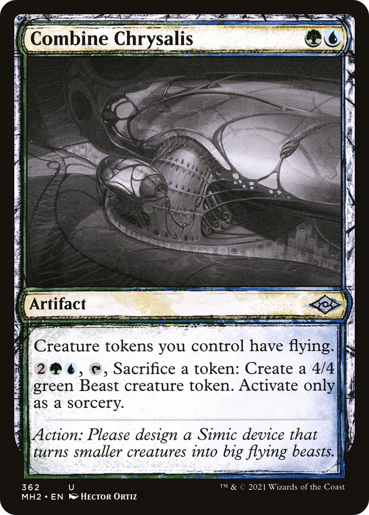 {C} Combine Chrysalis (Sketch) [Modern Horizons 2][MH2 362]