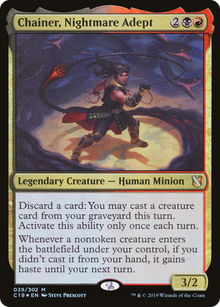{R} Chainer, Nightmare Adept [Commander 2019][C19 039]