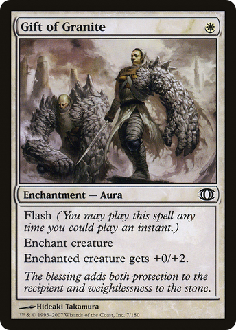 {C} Gift of Granite [Future Sight][FUT 007]