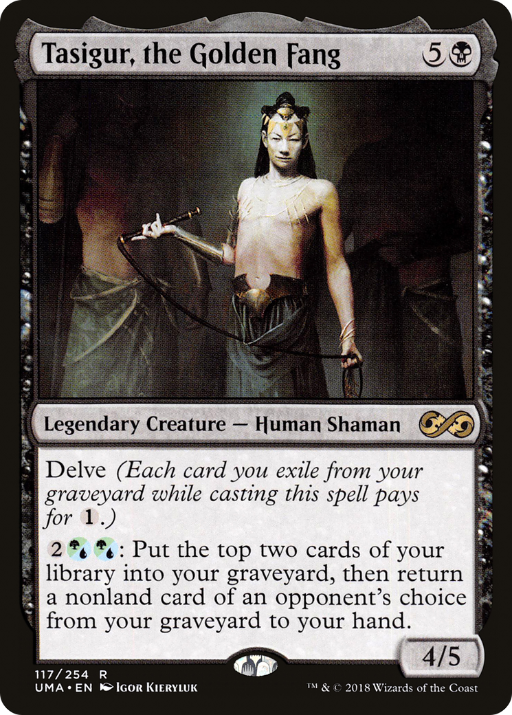 {R} Tasigur, the Golden Fang [Ultimate Masters][UMA 117]
