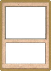 {R} 1996 World Championship Blank Card [World Championship Decks][GB PTC NULL]