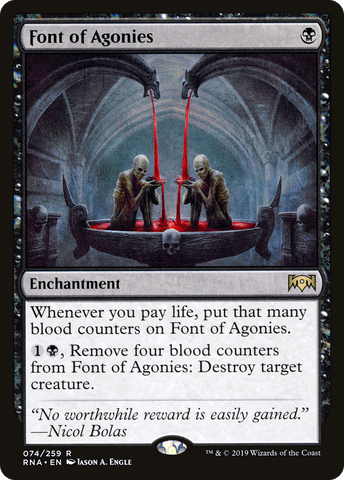 {R} Font of Agonies [Ravnica Allegiance][RNA 074]