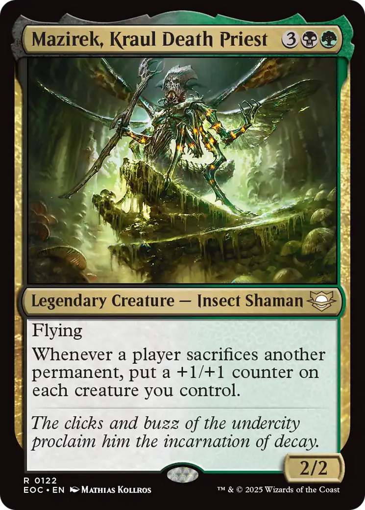 {@@ EOC R} Mazirek, Kraul Death Priest [Edge of Eternities Commander][EOC 122]
