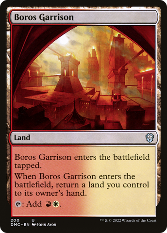 {C} Boros Garrison [Dominaria United Commander][DMC 200]