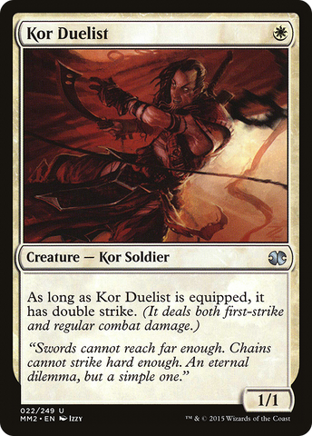 {C} Kor Duelist [Modern Masters 2015][MM2 022]